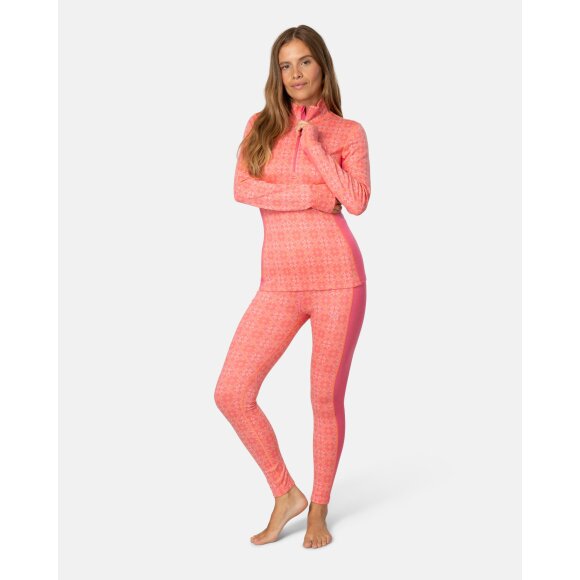 Kari Traa Rose High Waist Base Layer Pants Bubblegum