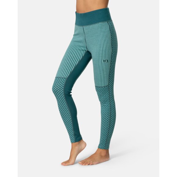 Kari Traa Smekker High Waist Base Layer Peacock