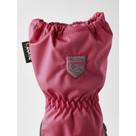 Hestra Kids CZone Contact Shell Mitten Fuchsia