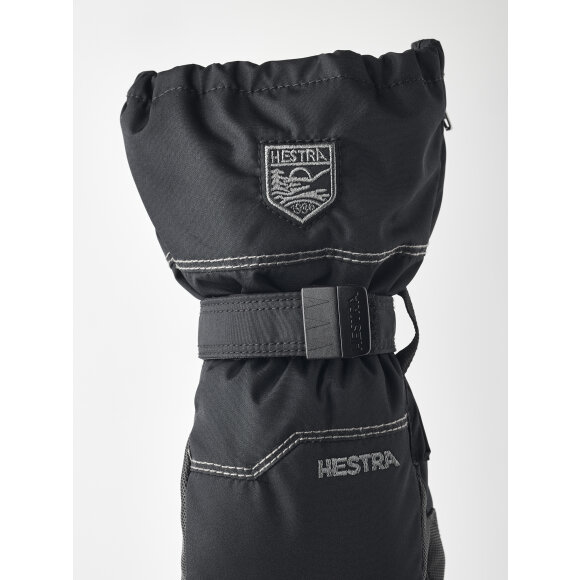 Hestra Baby Zip Mitten Black
