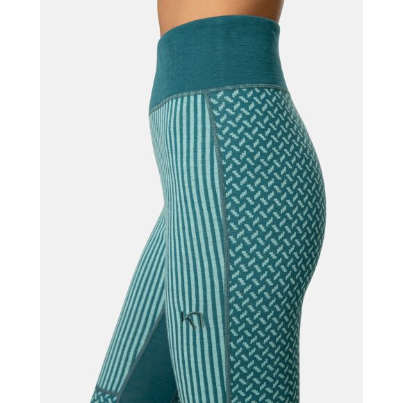 Kari Traa Smekker High Waist Base Layer Peacock